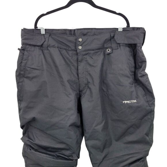 Arctix Womens Black Insulated Snow Pants Plus Petite Sz 3XP  Waterproof Warm - Picture 9 of 14